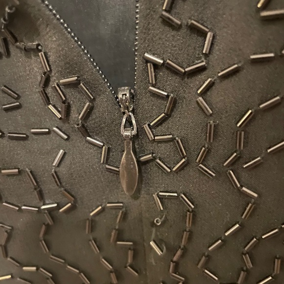 Vintage A.J Bari Black dress 1980s vintage - Picture 10 of 10